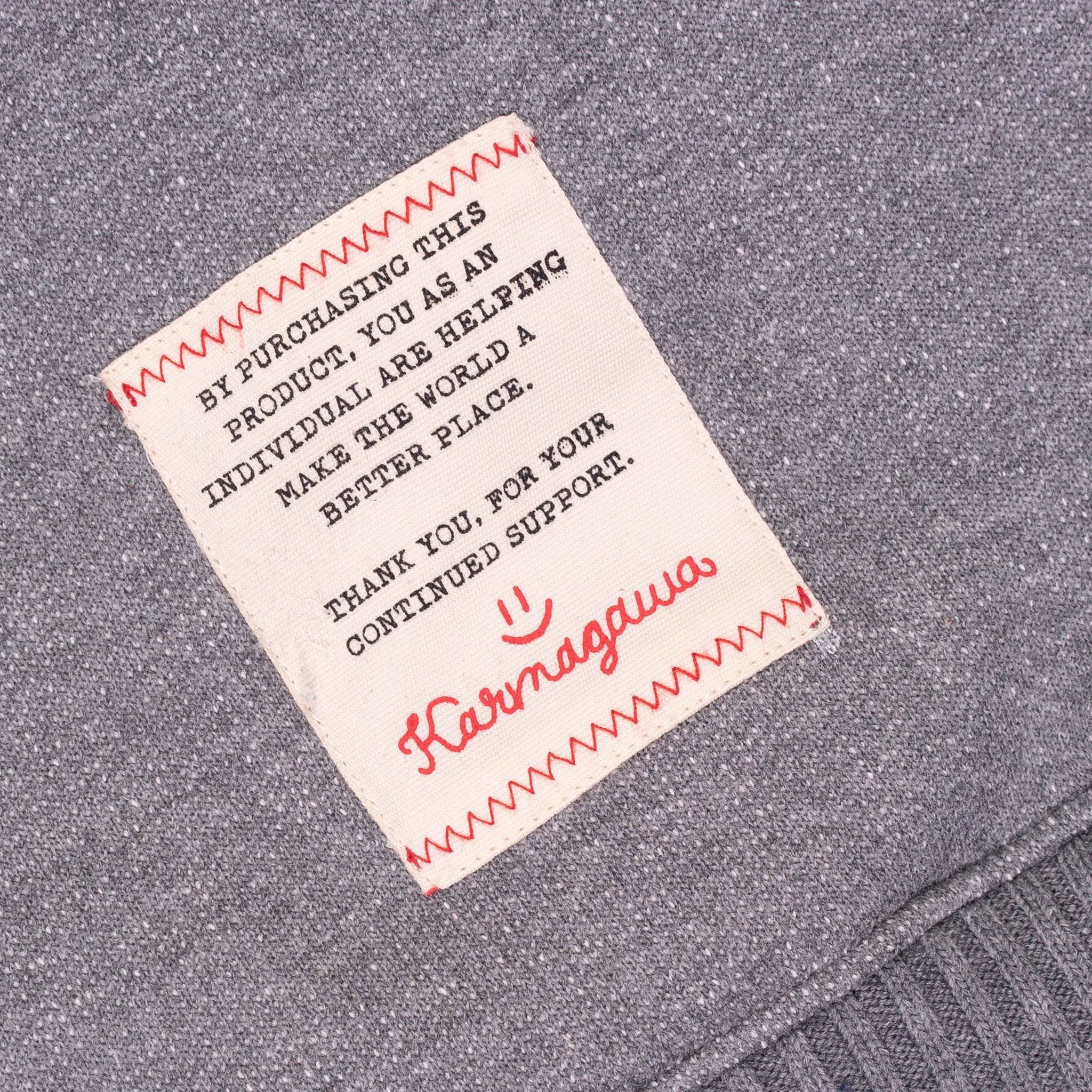 PERU 1/4 ZIP SWEATER - GREY