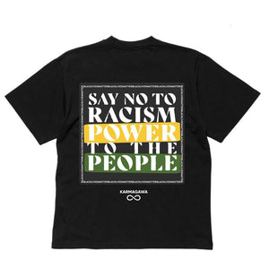 End Racism - Black Lives Matter T-Shirt (Black)