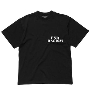End Racism - Black Lives Matter T-Shirt (Black)