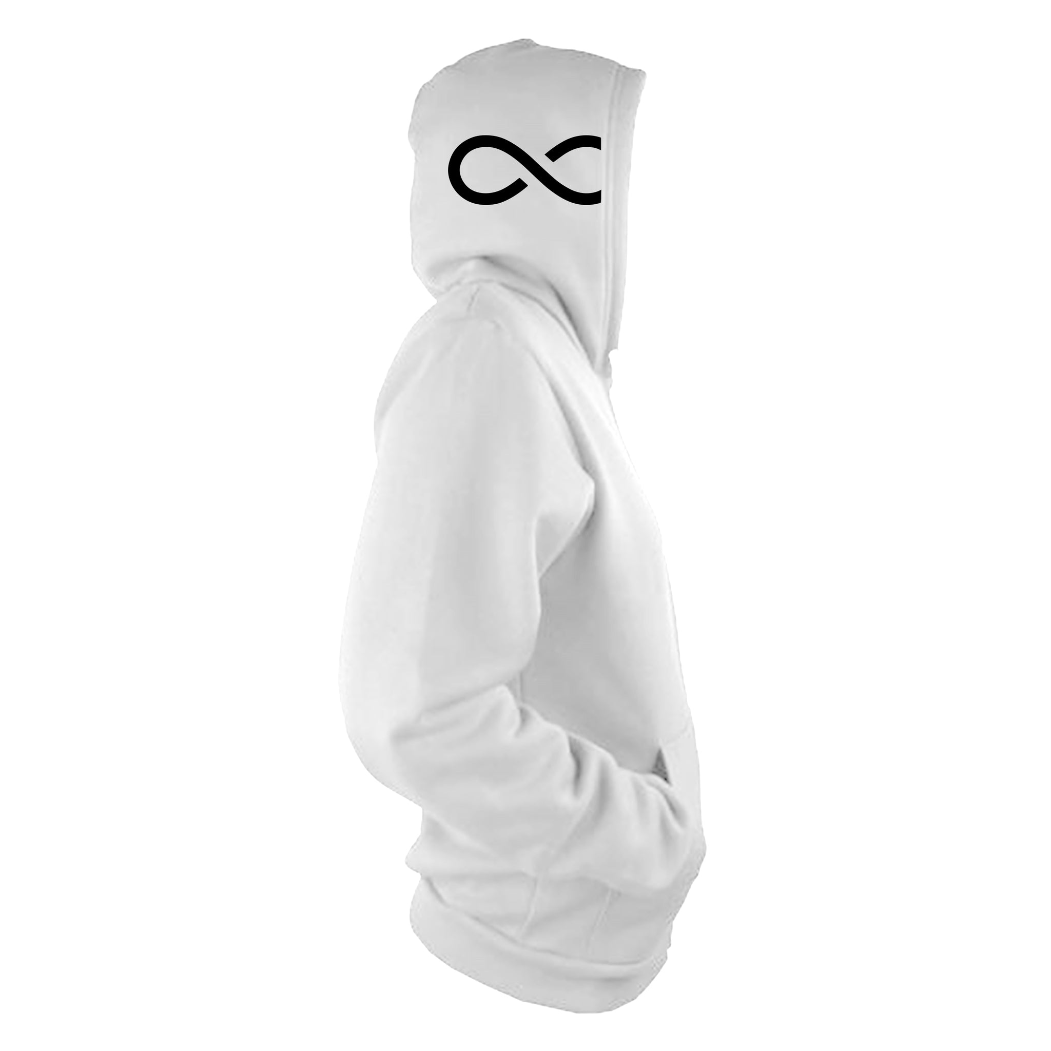 Infinity Logo Hoodie (White)